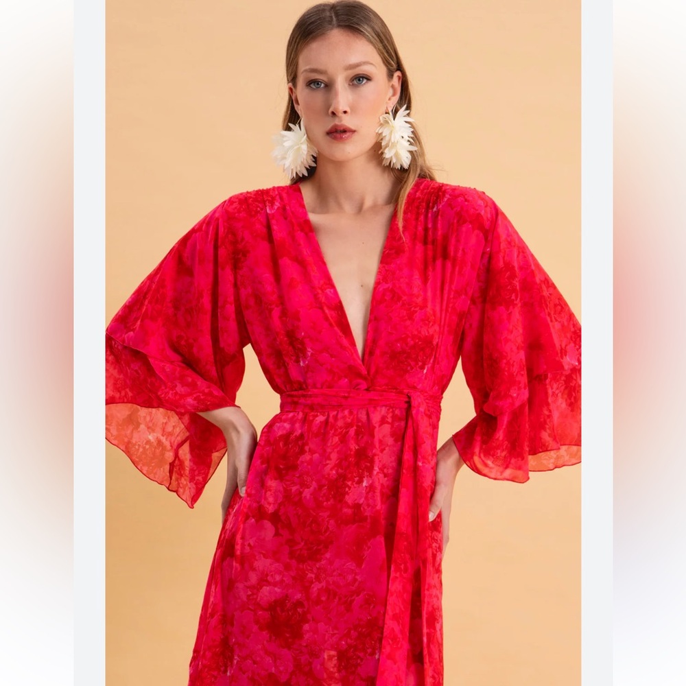Samantha Treacy 100% Silk Waverly Dress
